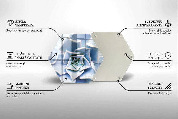 Cache plaque de cuisson Plante à fleurs