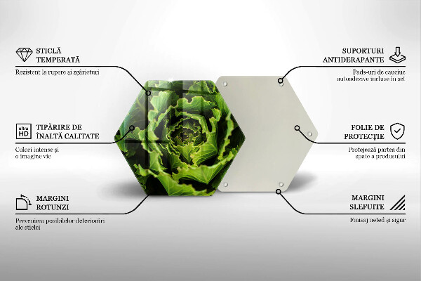 Cache plaque de cuisson Manger des feuilles de laitue