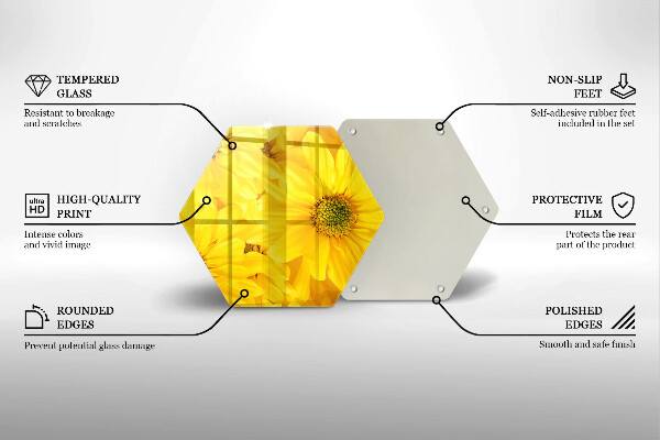 Cache plaque de cuisson Pétales de fleur