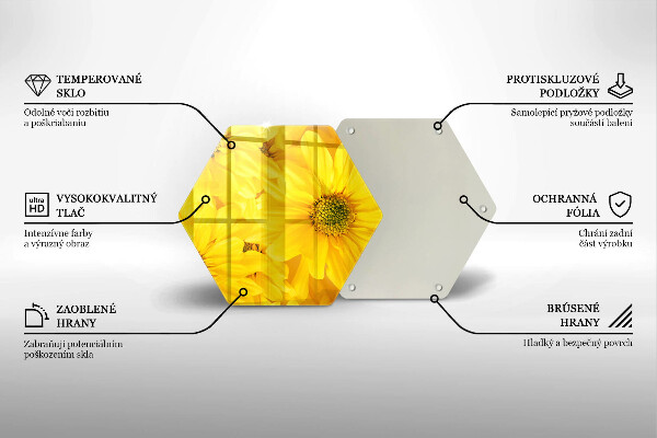 Cache plaque de cuisson Pétales de fleur