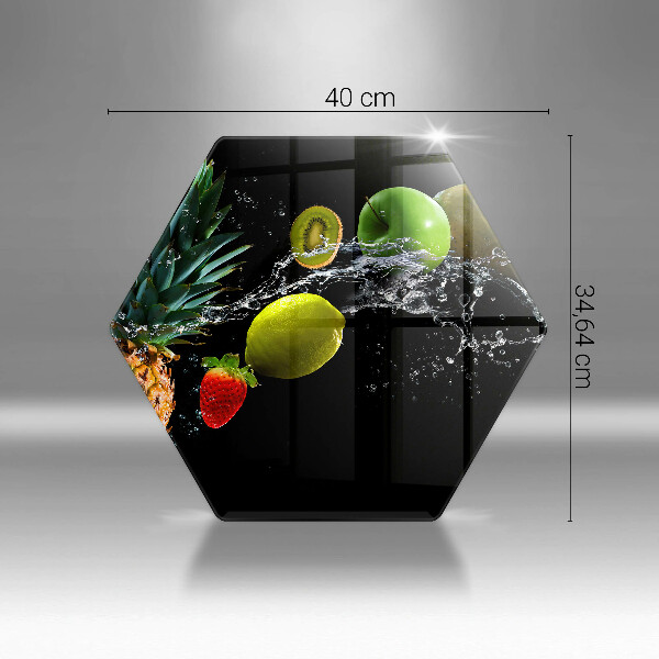 Protège plaque de cuisson Fruits dans l'eau