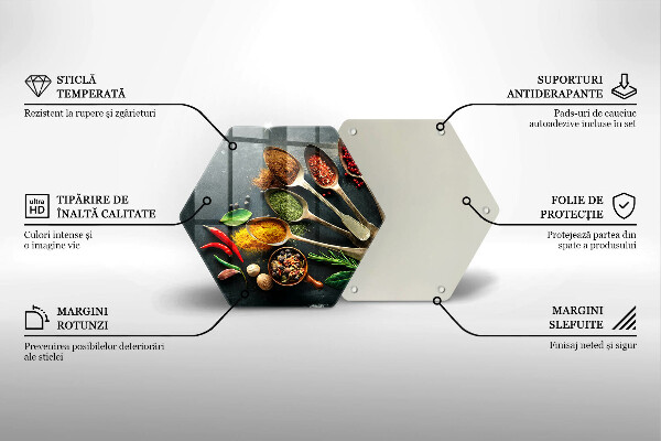 Protection plaque induction Cuillères de cuisine d'épices