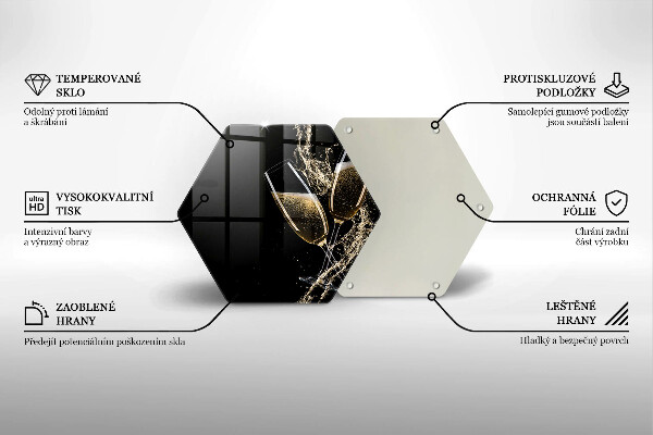 Protection plaque induction Verres de champagne