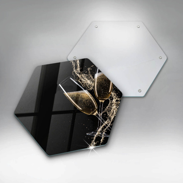 Protection plaque induction Verres de champagne