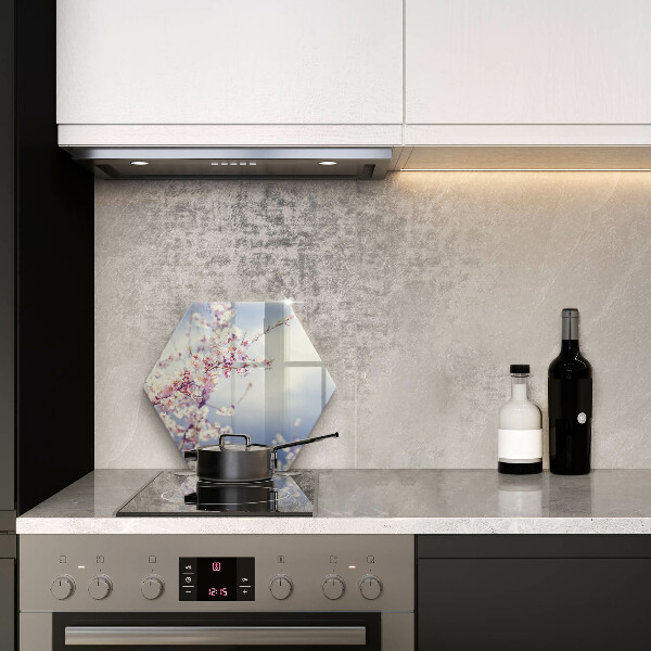 Protection plaque induction Arbre en fleurs