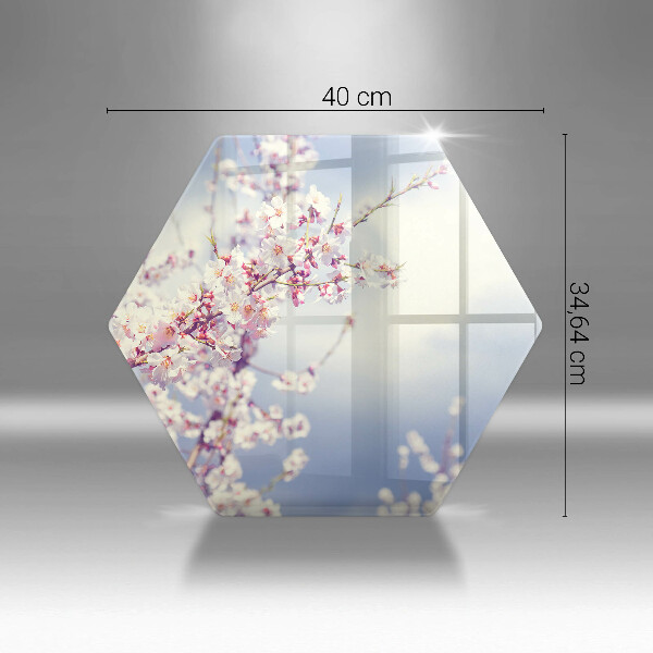 Protection plaque induction Arbre en fleurs