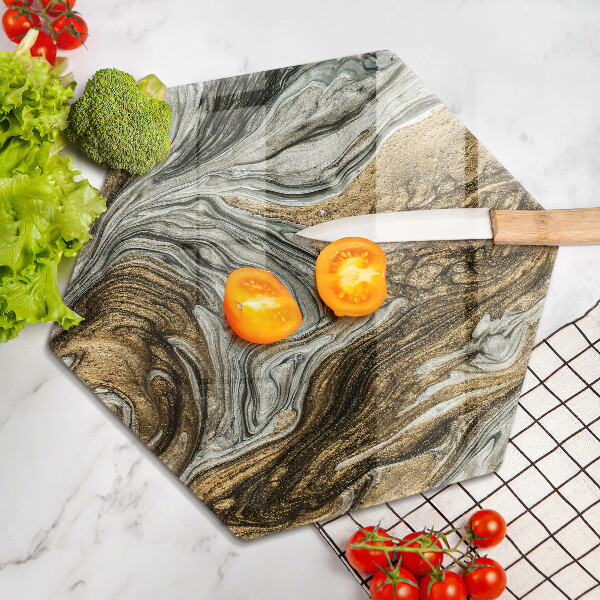 Protège plaque de cuisson Riche abstraction