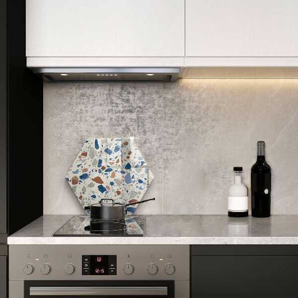 Protège plaque de cuisson Grès décoratif