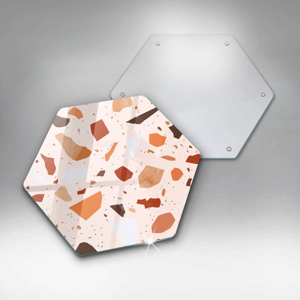 Protège plaque de cuisson Grès décoratif