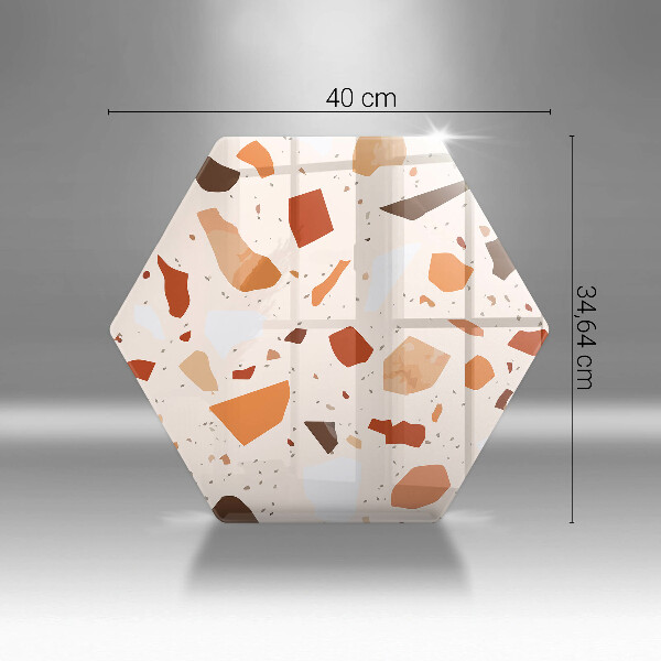 Protège plaque de cuisson Grès décoratif