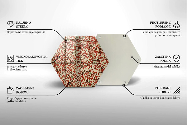 Protège plaque de cuisson Grès fin