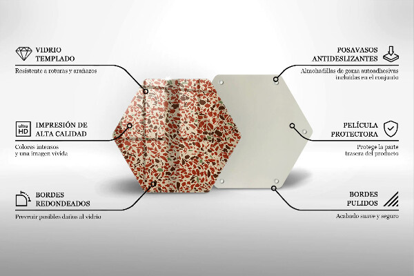 Protège plaque de cuisson Grès fin