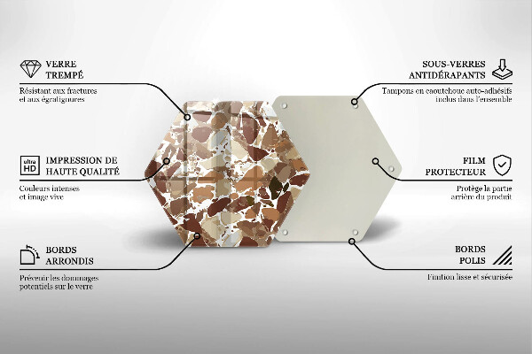 Protège plaque de cuisson Teintures décoratives pour pierre