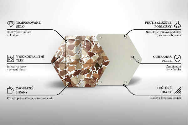 Protège plaque de cuisson Teintures décoratives pour pierre