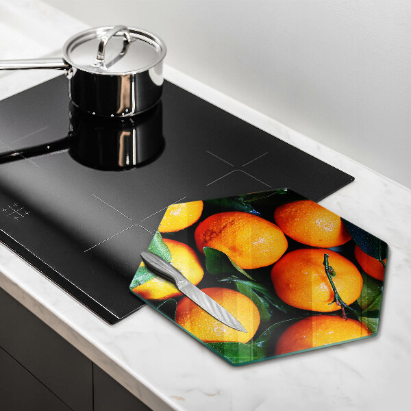 Protège plaque de cuisson Orange