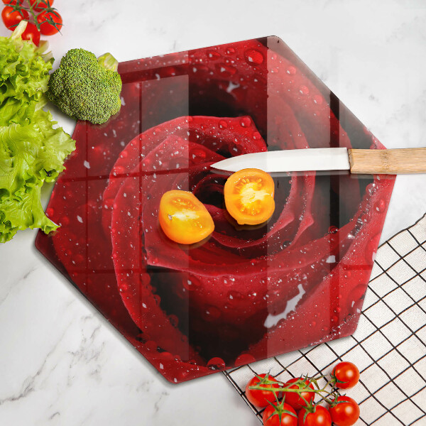 Cache plaque de cuisson Pétales de fleurs de roses