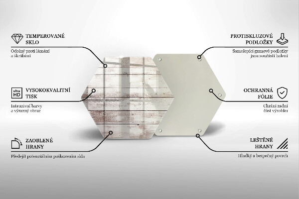 Cache plaque de cuisson Vieilles planches de bois