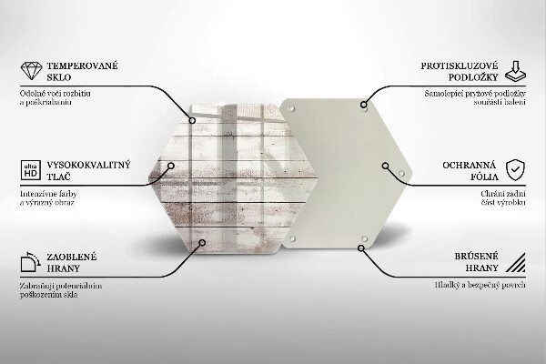 Cache plaque de cuisson Vieilles planches de bois