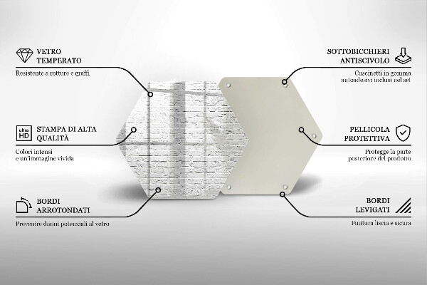 Cache plaque de cuisson Mur de briques