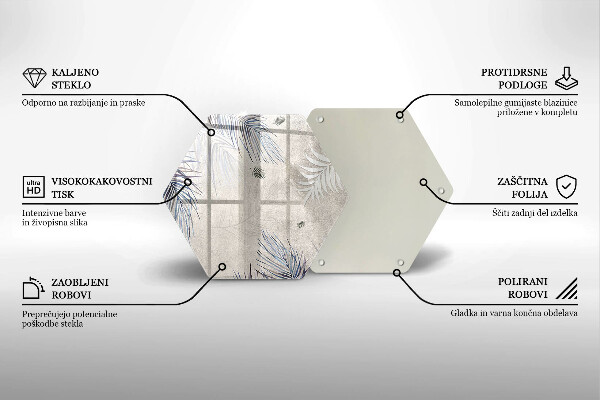 Protection plaque induction Feuilles subtiles