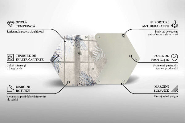 Protection plaque induction Feuilles subtiles