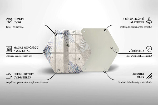 Protection plaque induction Feuilles subtiles