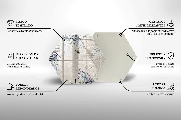 Protection plaque induction Feuilles subtiles