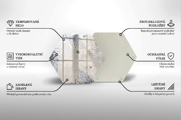 Protection plaque induction Feuilles subtiles