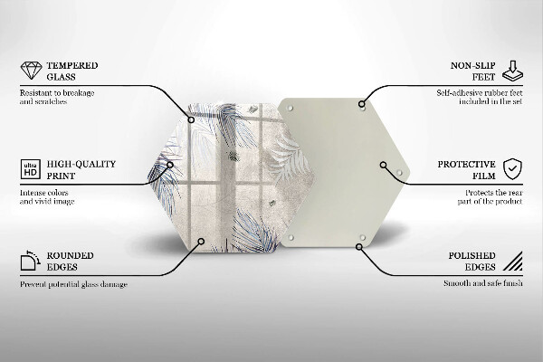 Protection plaque induction Feuilles subtiles