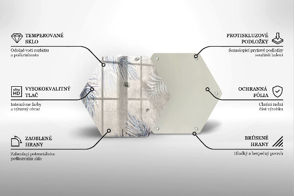 Protection plaque induction Feuilles subtiles