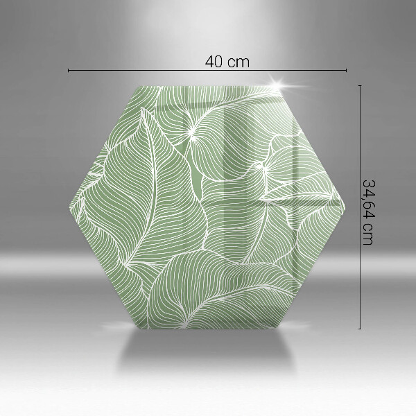 Protection plaque induction Feuilles linéaires