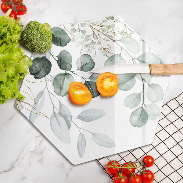 Protection plaque induction Plantes peintes