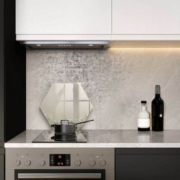 Protection plaque induction Fleurs de bohème en plâtre