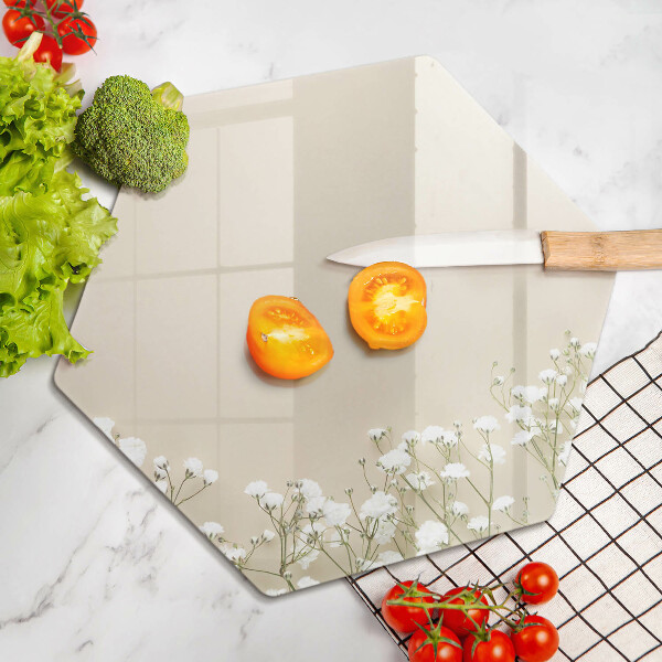 Protection plaque induction Fleurs de bohème en plâtre