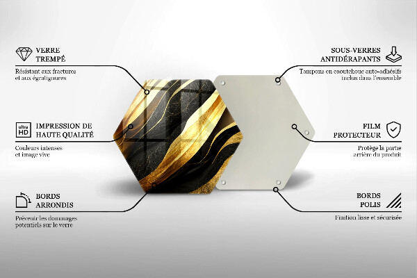 Protection plaque induction Abstraction élégante