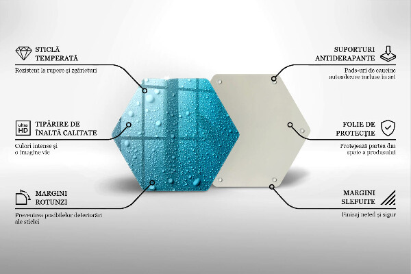 Protection plaque induction Gouttes d'eau