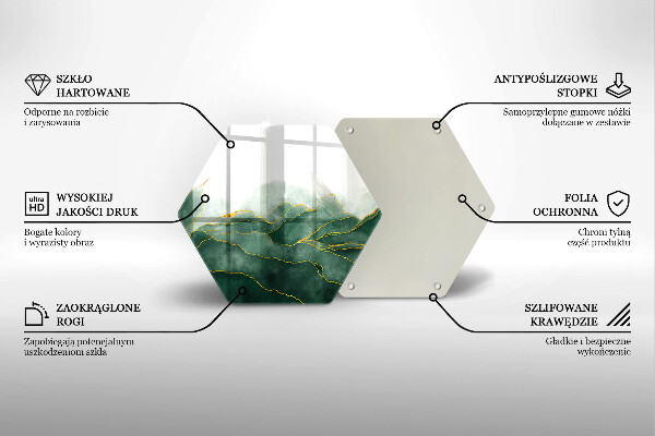 Protection plaque induction Nature abstraite