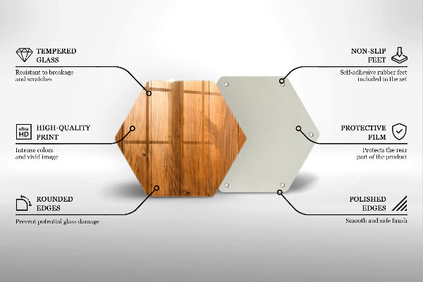 Protection plaque induction Planches de bois