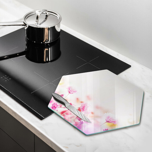 Protection plaque induction Prairie fleurie