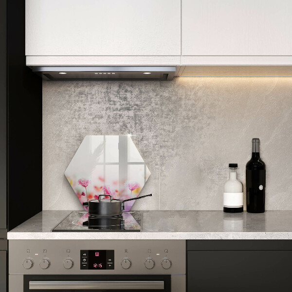 Protection plaque induction Prairie fleurie