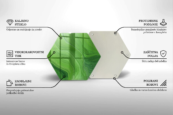 Protection plaque induction Texture abstraite