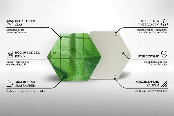 Protection plaque induction Texture abstraite