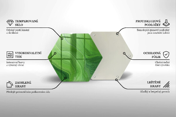 Protection plaque induction Texture abstraite