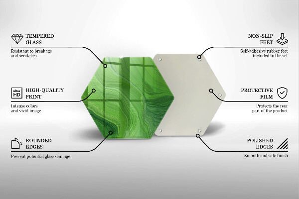 Protection plaque induction Texture abstraite