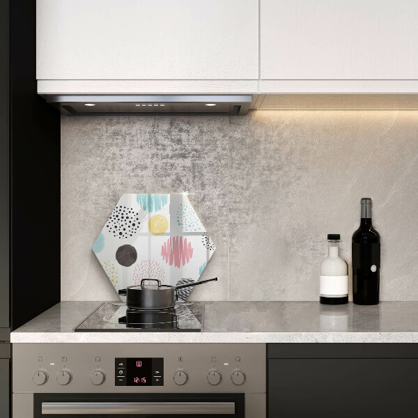 Protection plaque induction Formes peintes