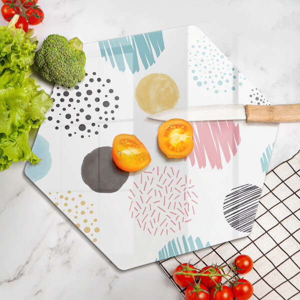 Protection plaque induction Formes peintes