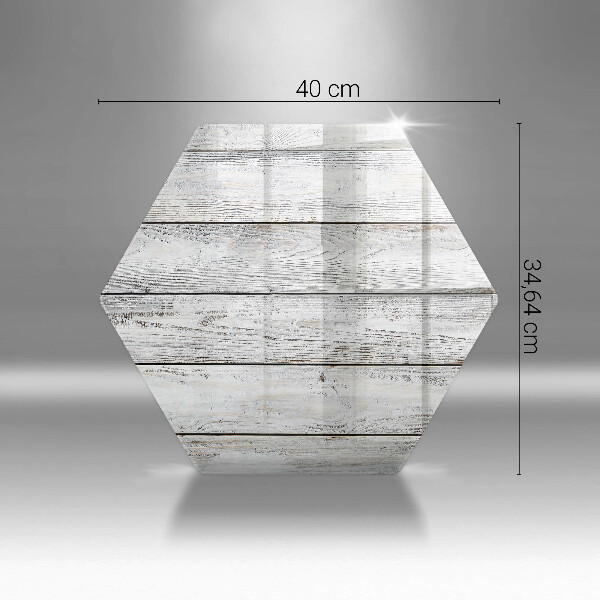 Protection plaque induction Planches de bois brillantes