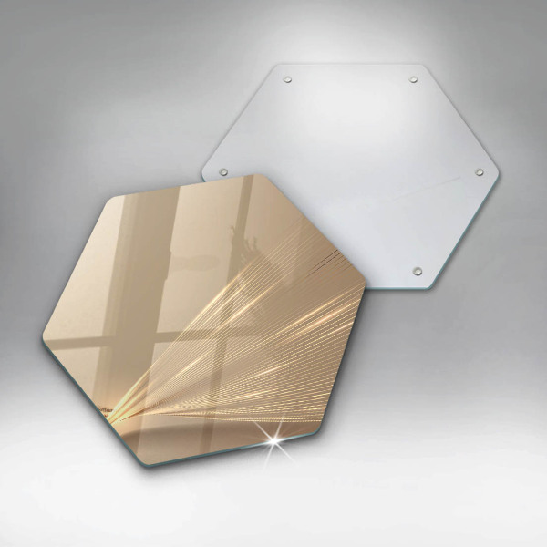 Protection plaque induction Abstraction moderne