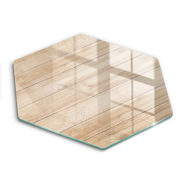 Cache plaque de cuisson Planches de bois