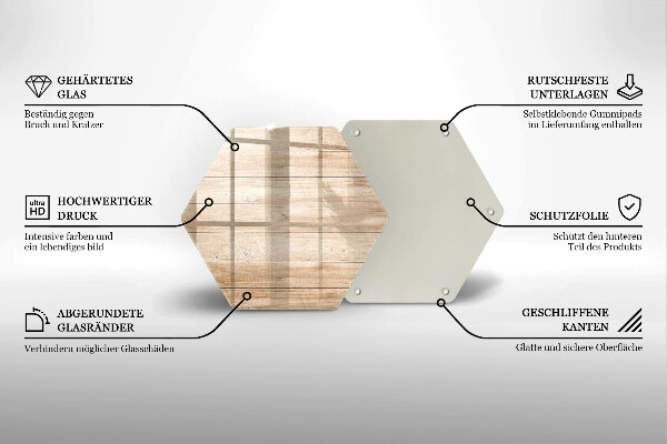Cache plaque de cuisson Planches de bois